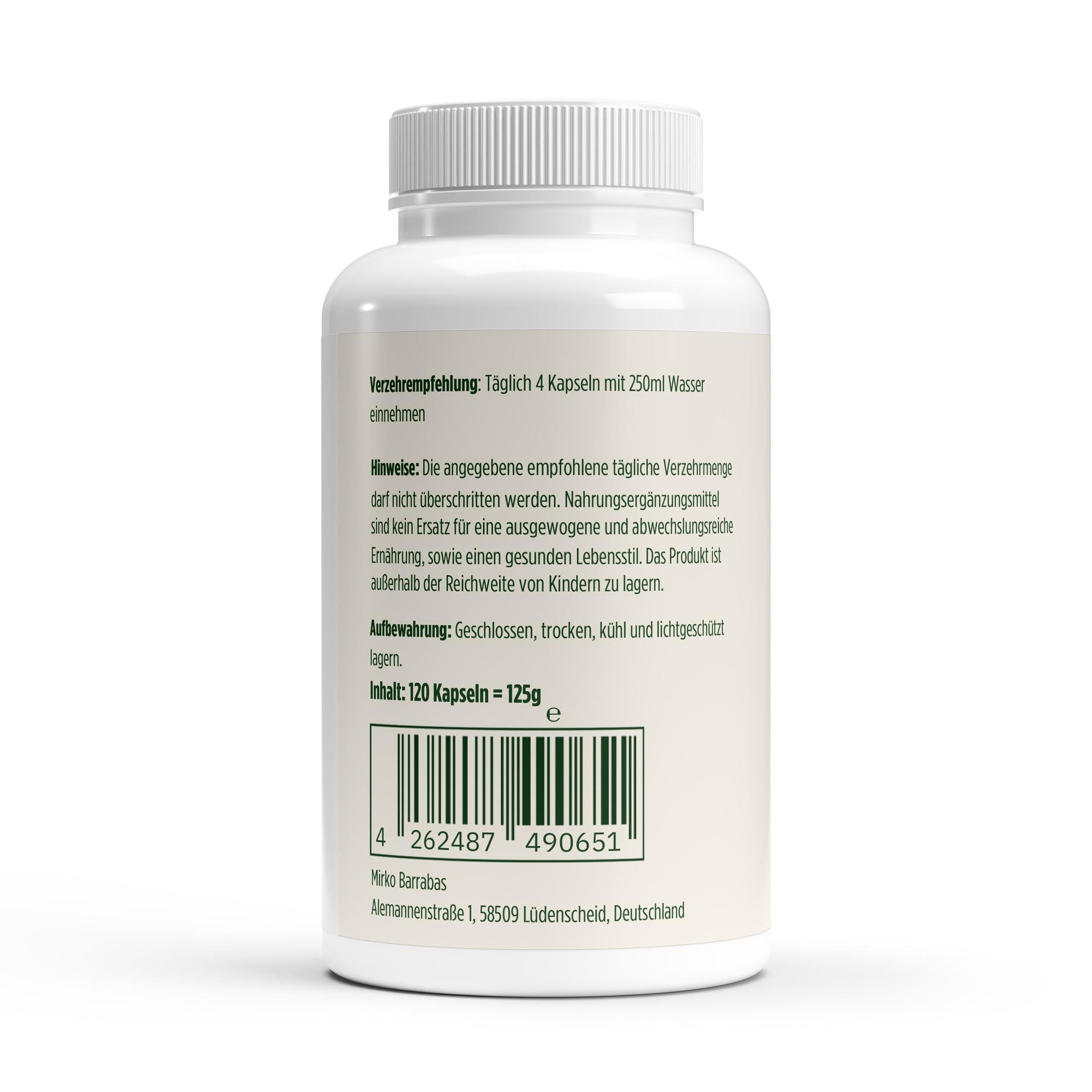 Natron Magensaftresistent - 120 Kapseln