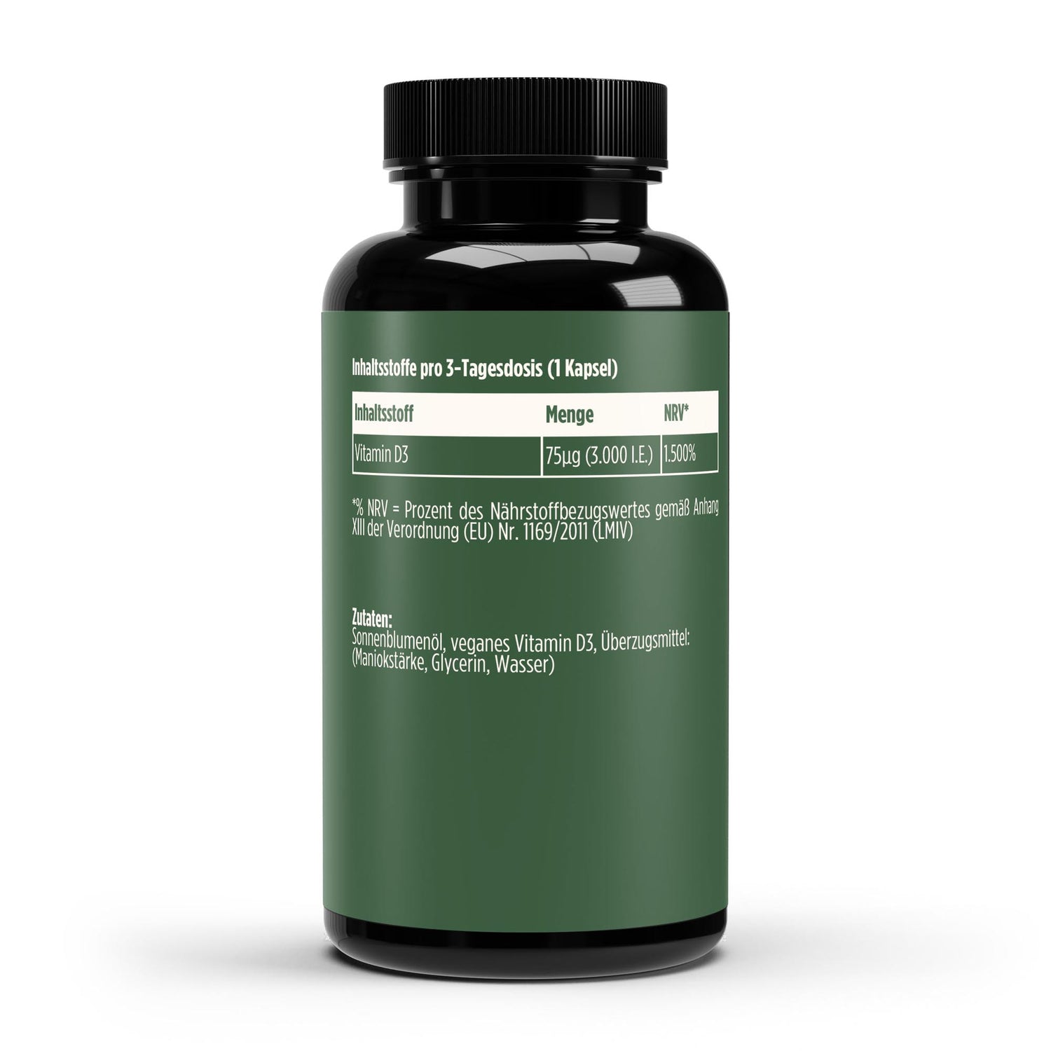Vitamin D3 3.000 I.E - 60 vegane Softgels