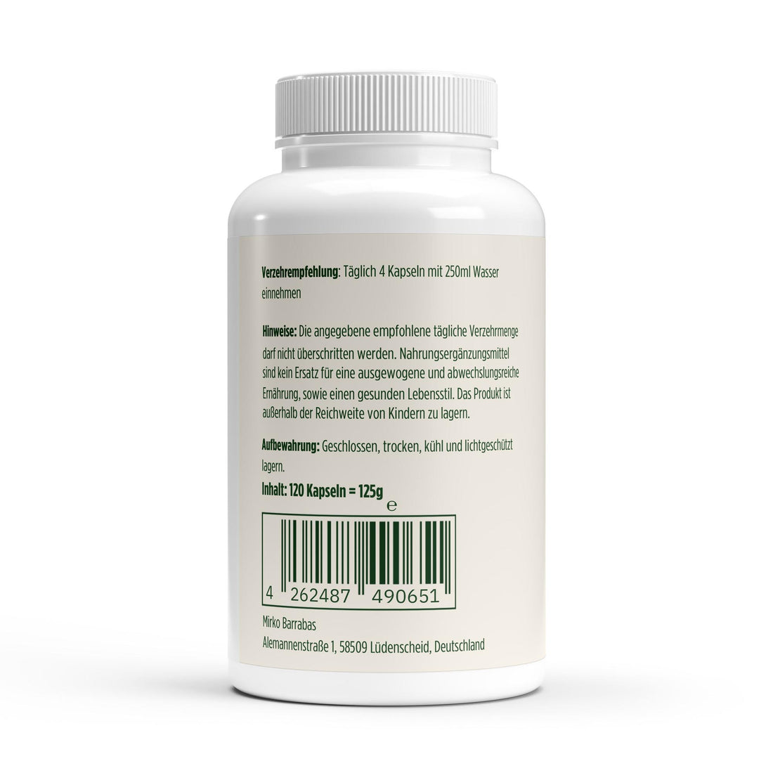 Natron Magensaftresistent - 120 Kapseln