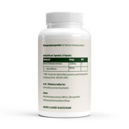 Natron Magensaftresistent - 120 Kapseln