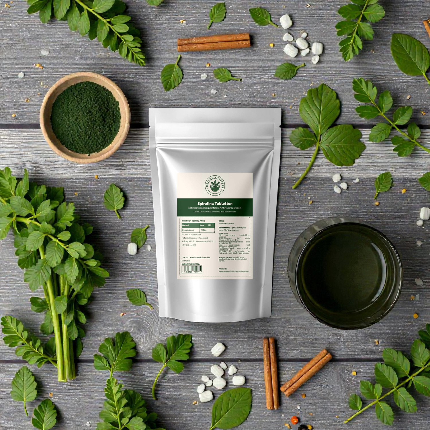 Spirulina - 1.000 Tabletten