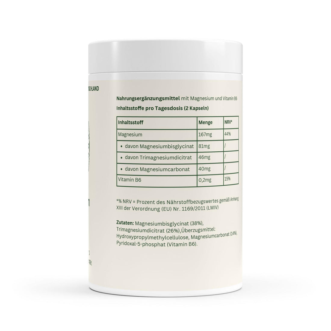 Magnesium Komplex + Vitamin B6 - 90 Kapseln