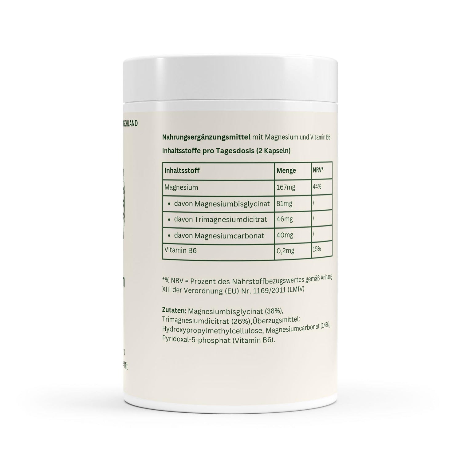 Magnesium Komplex + Vitamin B6 - 90 Kapseln