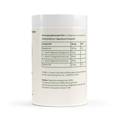 Magnesium Komplex + Vitamin B6 - 90 Kapseln