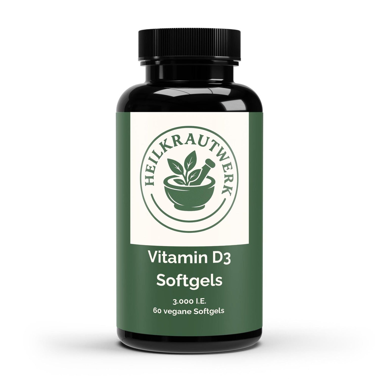 Vitamin D3 3.000 I.E - 60 vegane Softgels