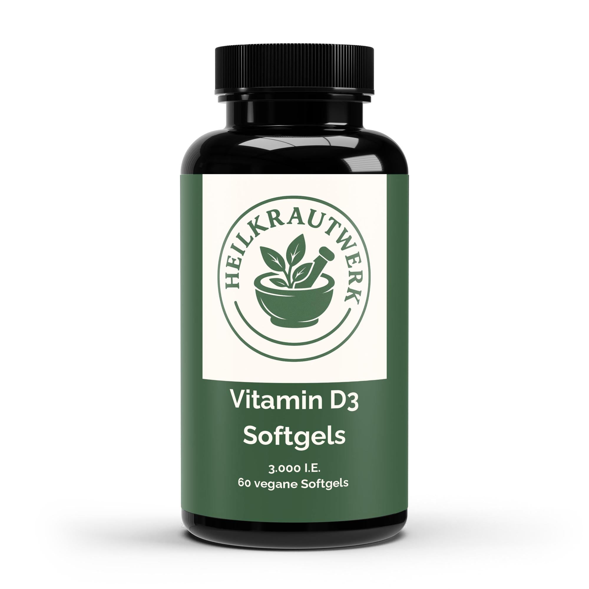 Vitamin D3 3.000 I.E - 60 vegane Softgels