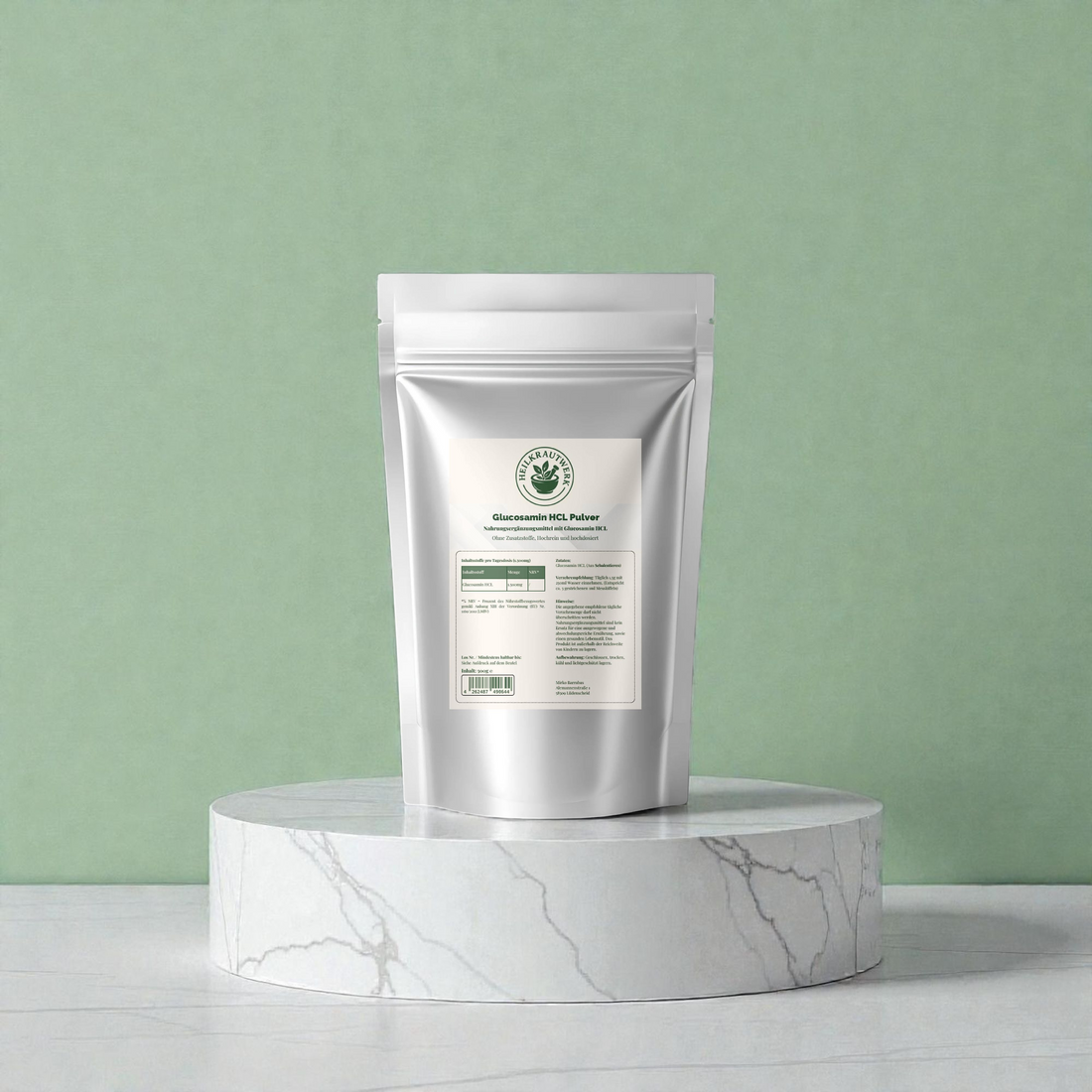 Glucosamin Pulver - 500g Doypack